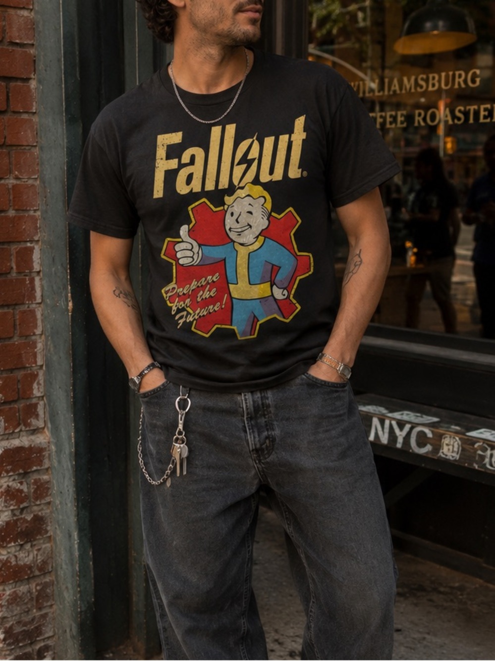 Fallout Graphic Tee - Black